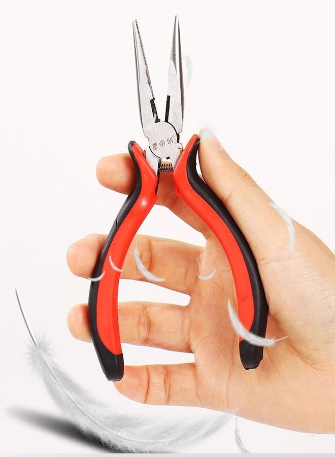 KRYTONE�.Fx Mini Cutting Plier Hand Tool Compact and Precision-Engineered for Electronics, Jewelry Making, and DIY Projects 12.5cm Mg9003 (Red, Black) (Pack of 1) - Image 5